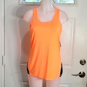 RBX Performance Neon Orange Tank Top Size Small
